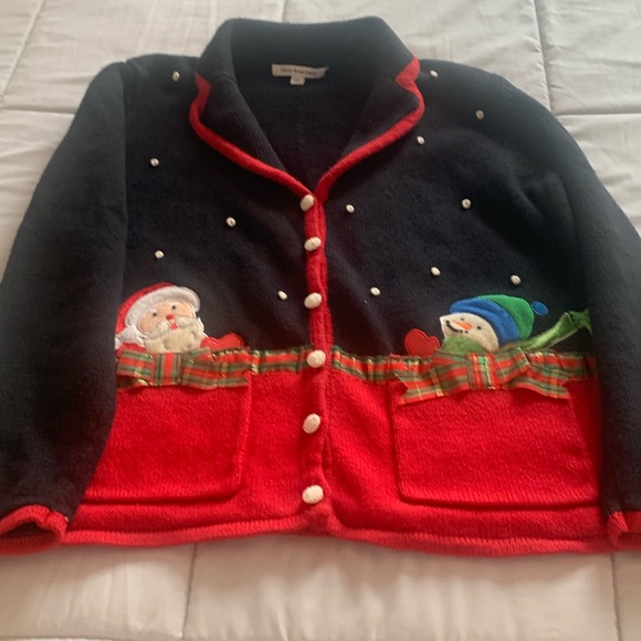 Vintage Ugly Christmas Sweater - Picture 1 of 8